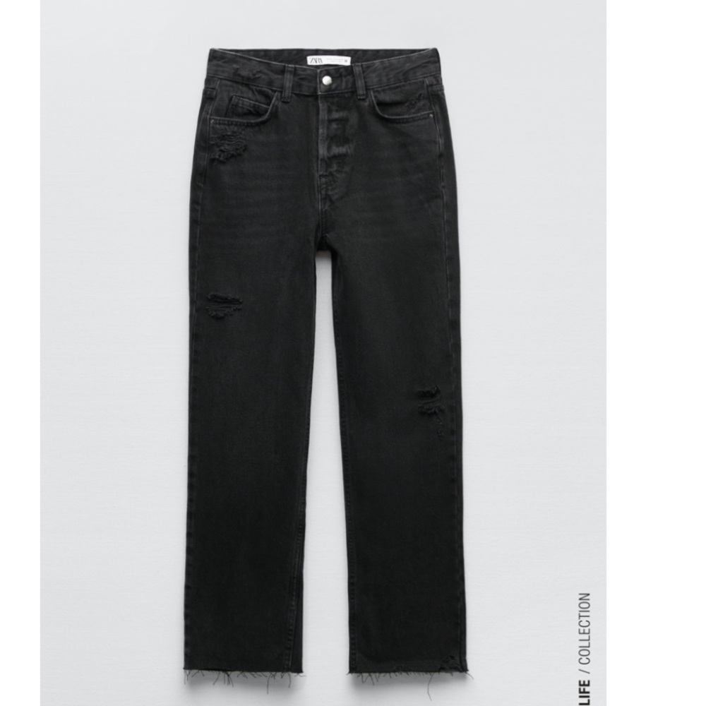 Zara Straight Leg Jeans Size 4